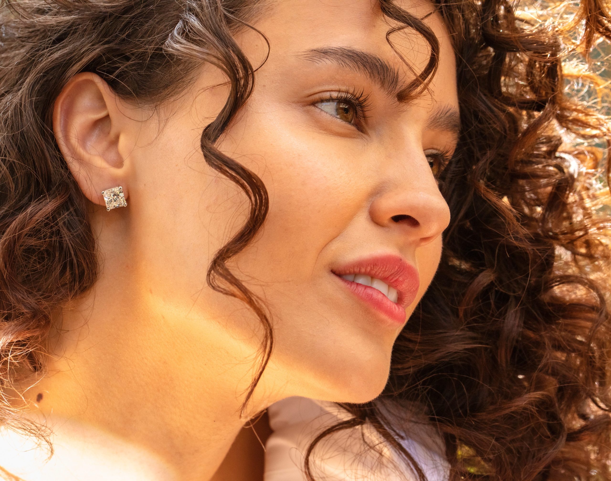 grown brilliance lab grown diamond stud earrings
