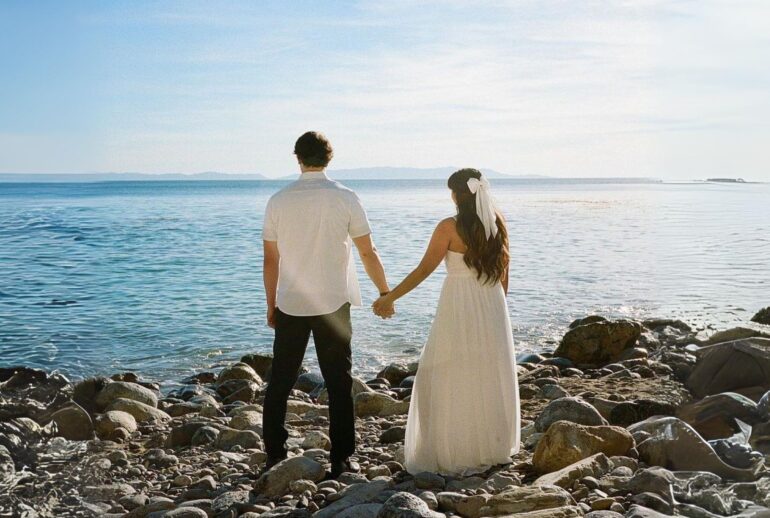 A prenup photo of Kaitlyn and Sebastian