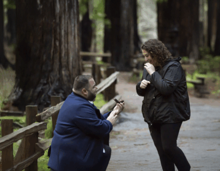 A Brilliant Proposal in the Heart of Muir Woods