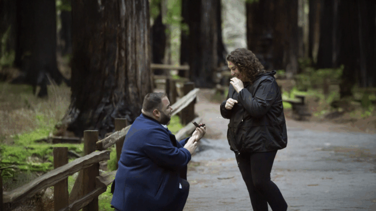 A Brilliant Proposal in the Heart of Muir Woods
