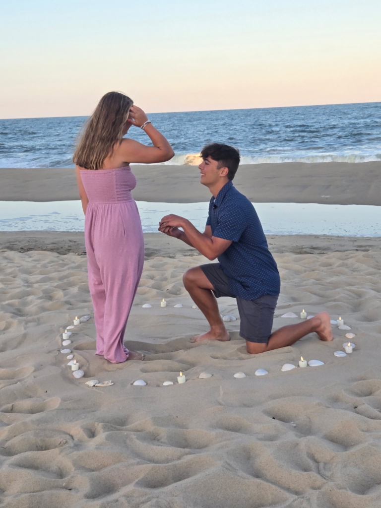 image 1 for A Heart in the Sand: Gabby &amp; Brayden&rsquo;s Brilliant Proposal