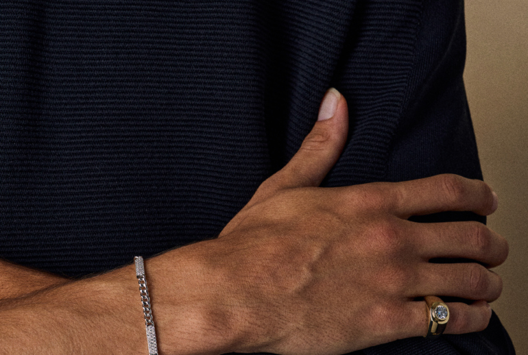 The Everyday Men’s Jewelry Edit with Lab Grown Diamonds