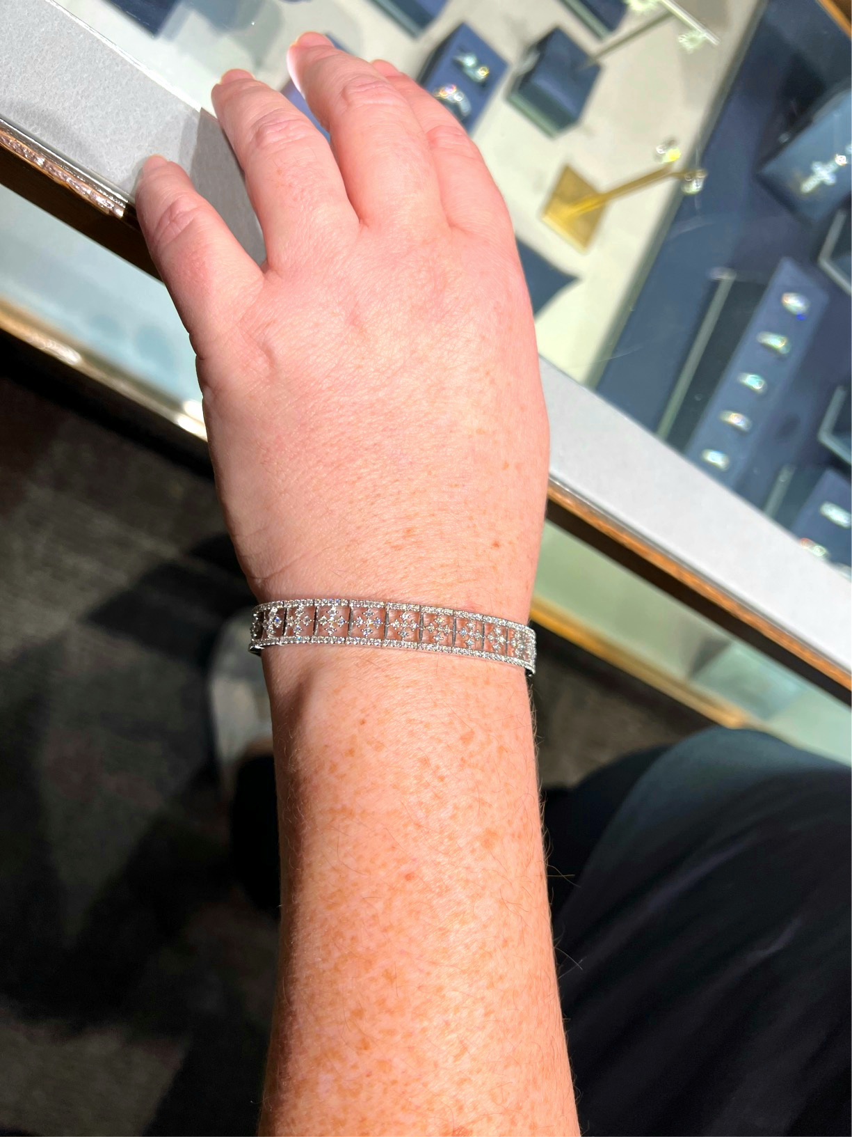  Truly Custom 7 1/10 ctw Round Lab Grown Diamond Fashion Bracelet