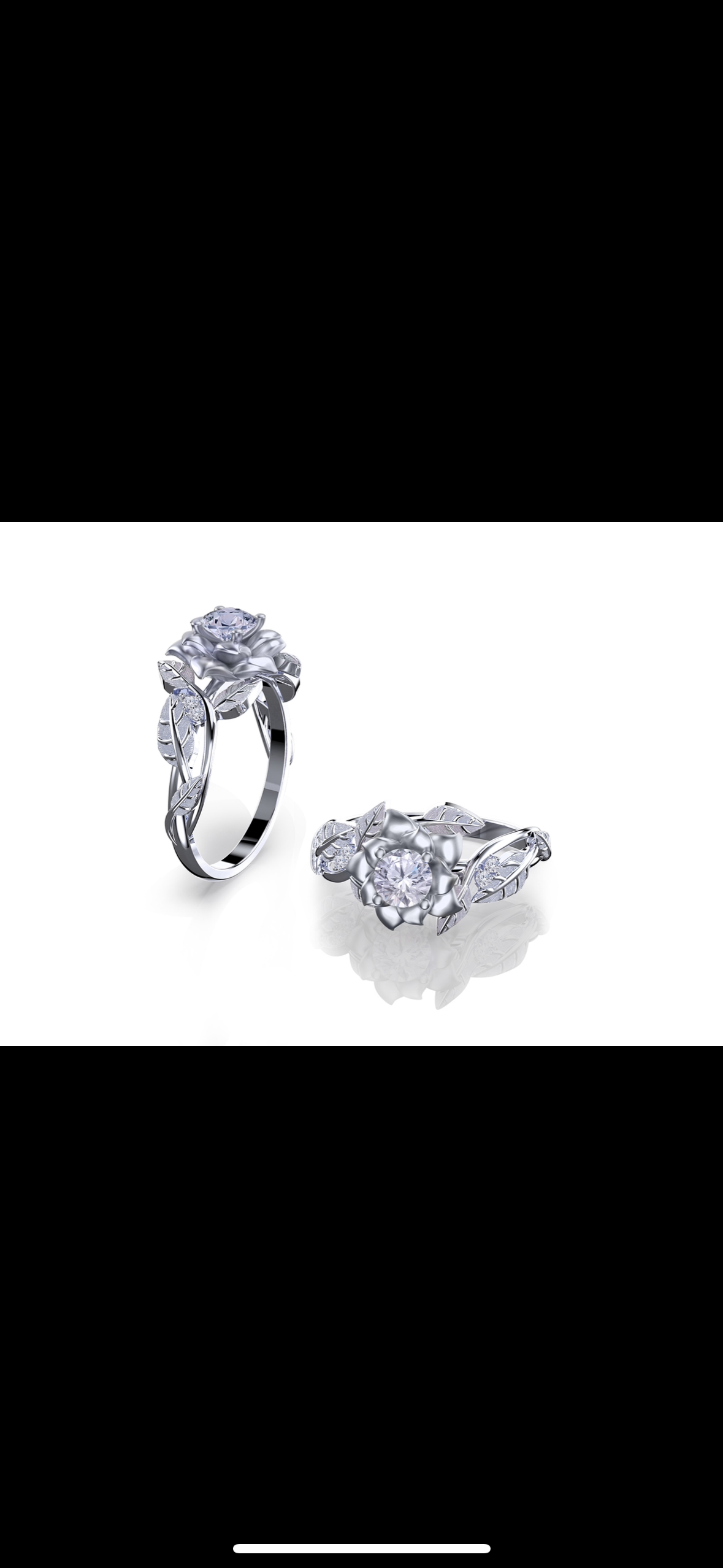 Truly Custom 1 1/2 ctw Round Lab Grown Diamond Engagement Ring