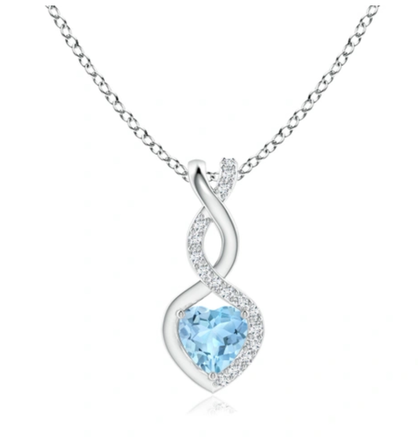 GB Custom 7.8x8.76mm Heart Shape Created Ruby and 1/3 ctw Round Lab Grown Diamond Fashion Pendant