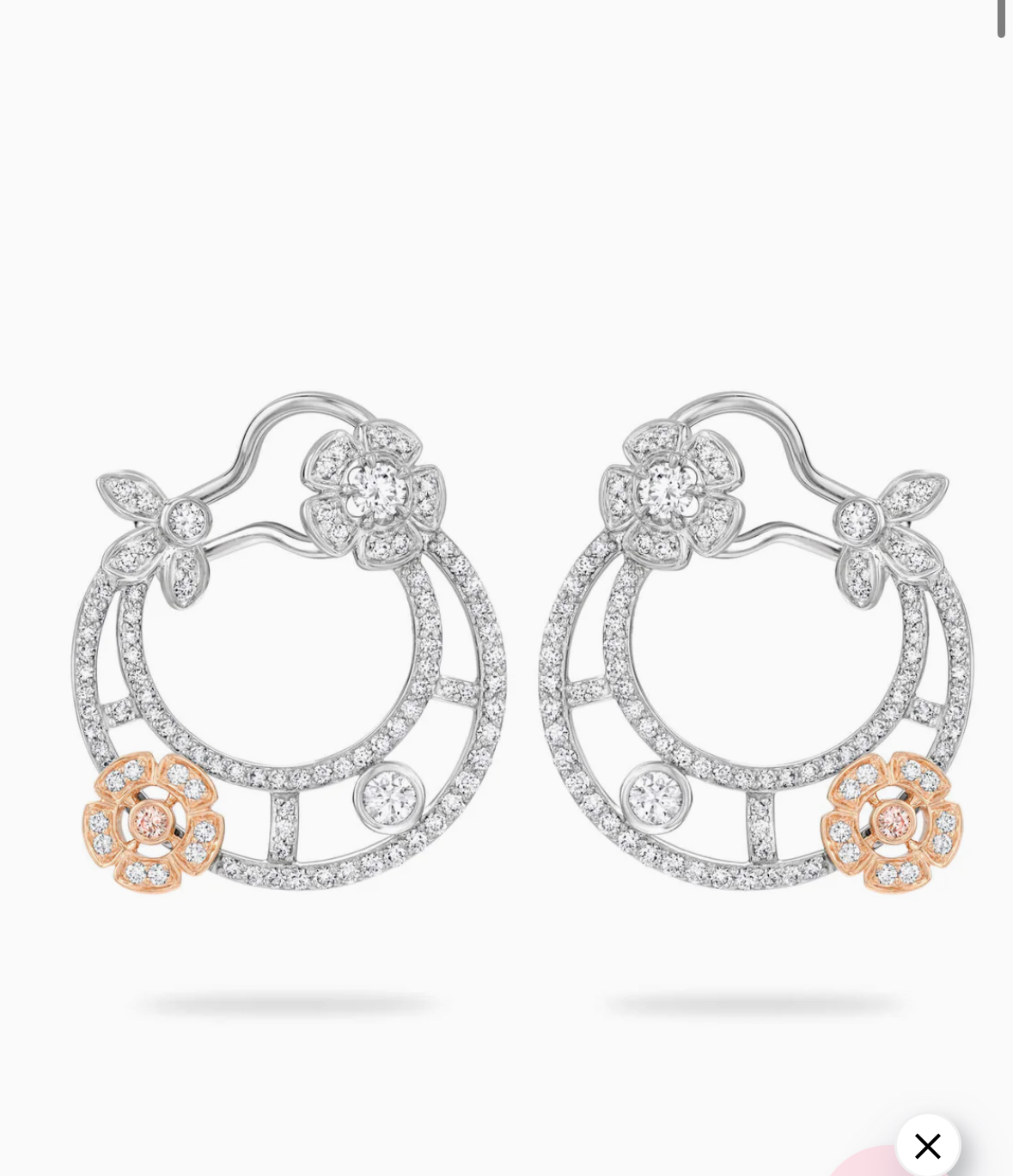 Truly Custom 1 3/4 ctw Round Lab Grown Diamond and Round Fancy Pink Fashion Earrings
