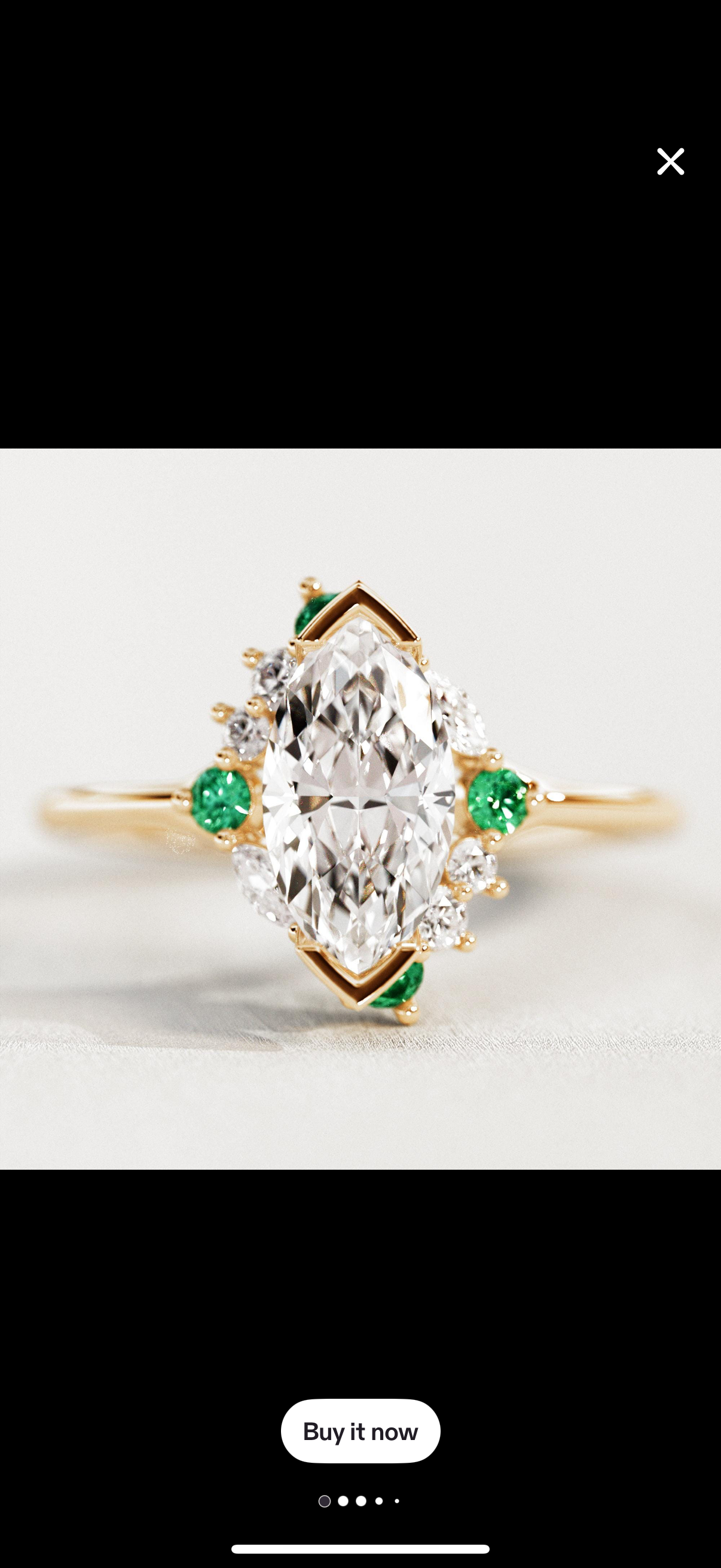  Truly Custom 1 3/4 ctw Marquise Lab Grown Diamond Fashion Engagement Ring
