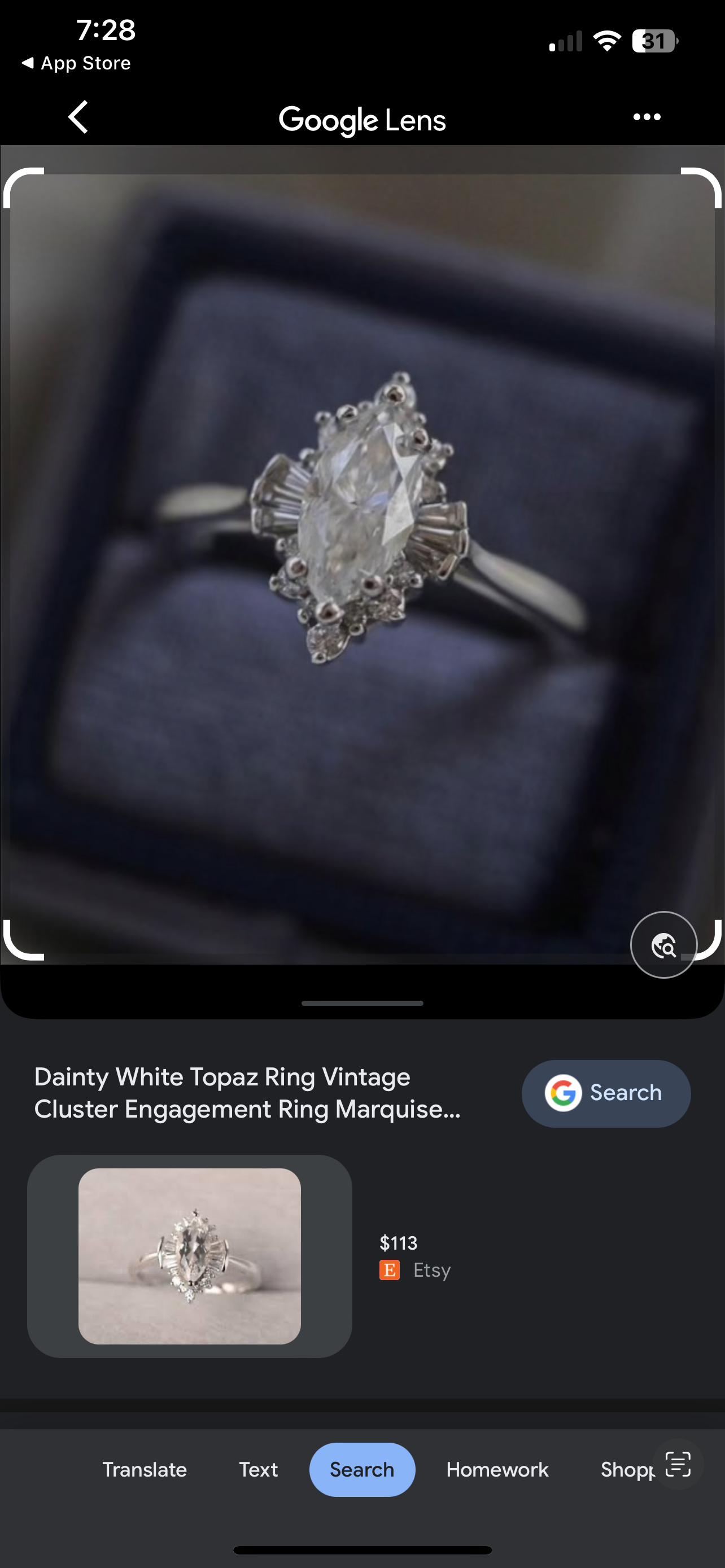 Truly Custom 1 1/2 ctw Marquise Lab Grown Diamond Engagement Ring
