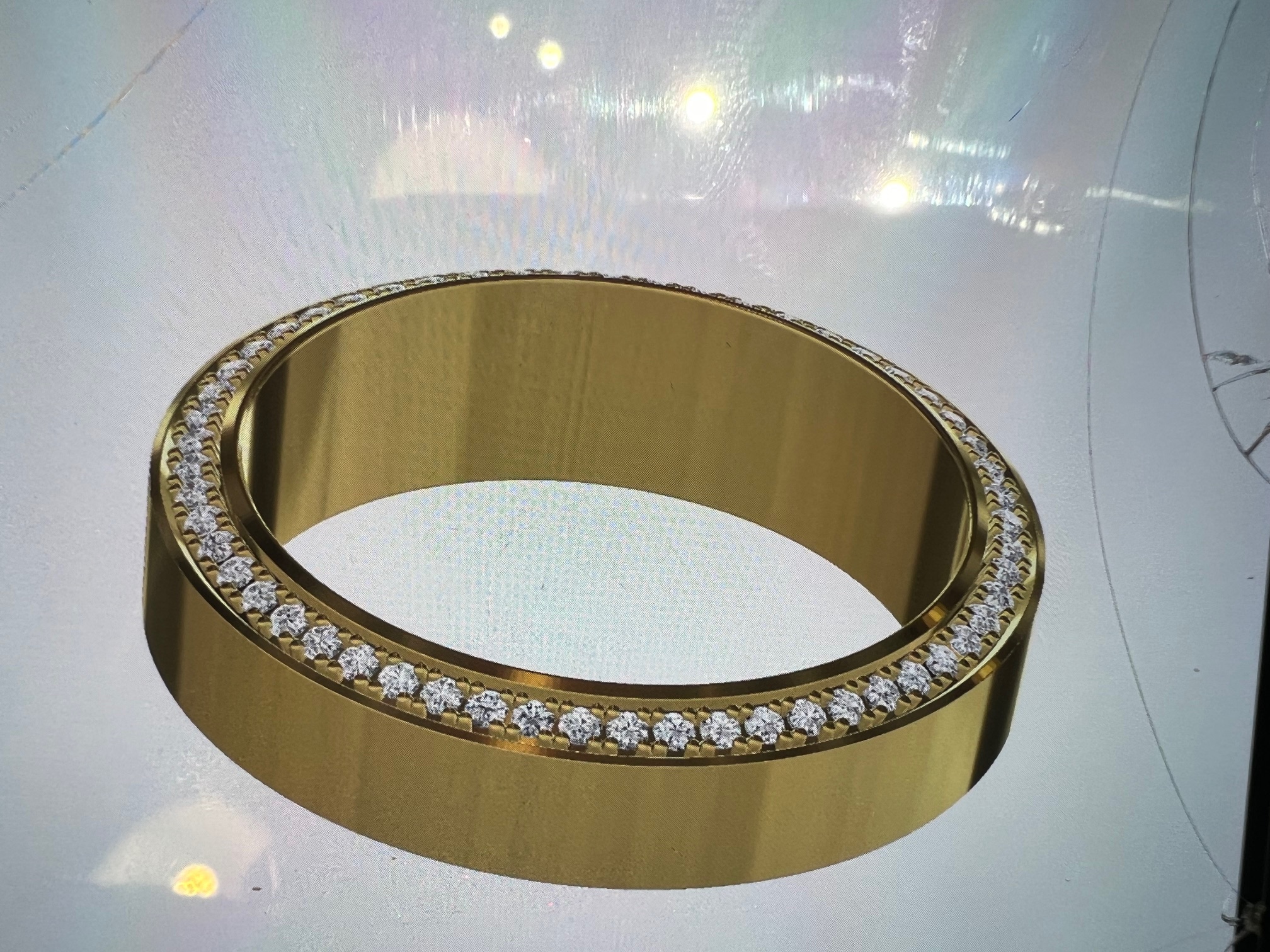 Truly Custom 1 ctw Round Lab Grown Diamond Eternity Band 