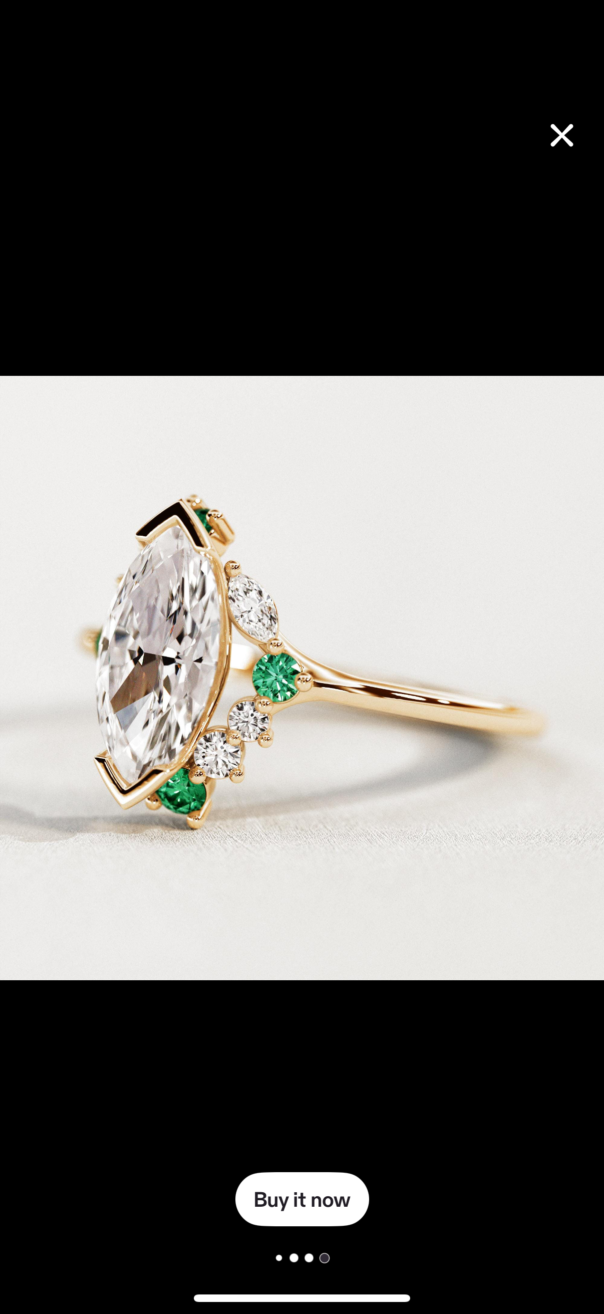  Truly Custom 1 3/4 ctw Marquise Lab Grown Diamond Fashion Engagement Ring