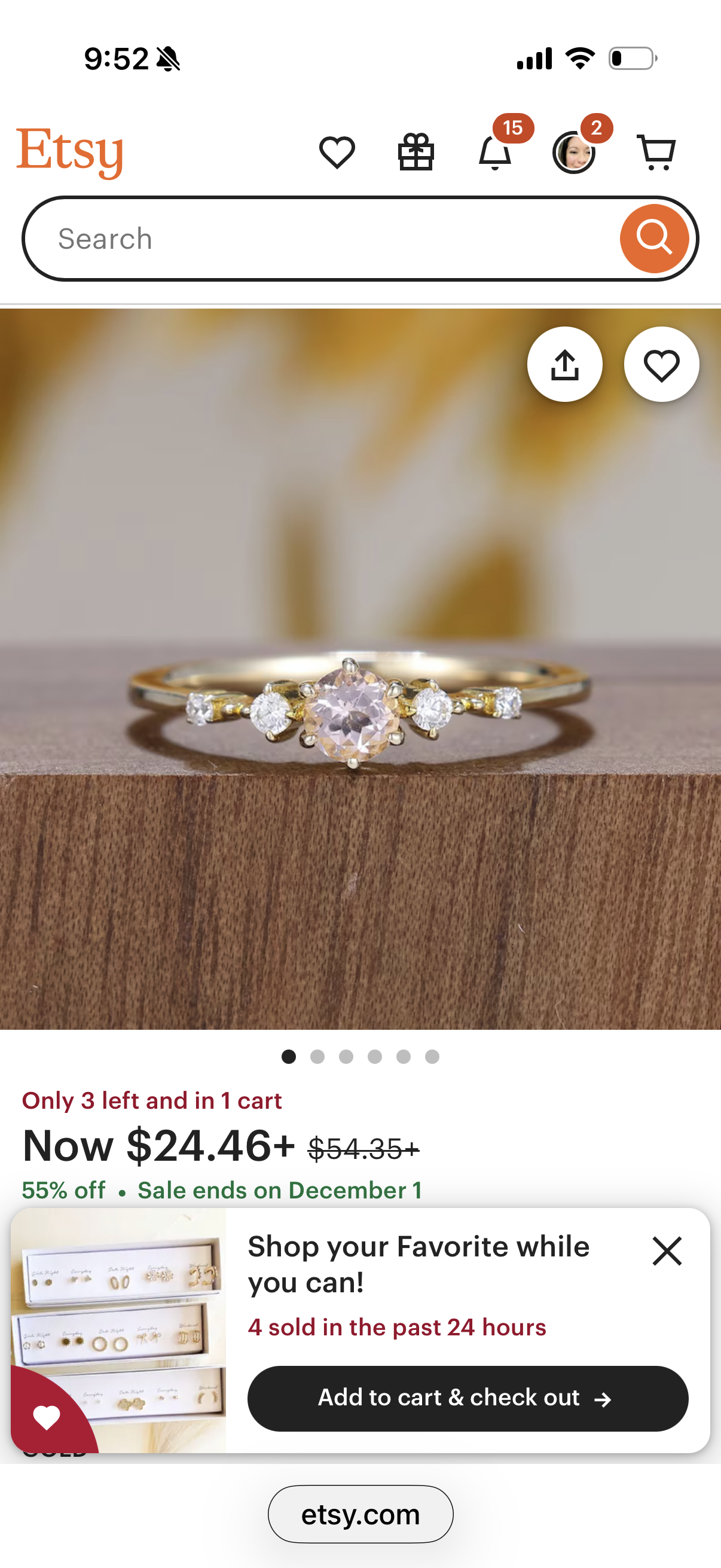  Truly Custom 2 1/2 ctw Round Lab Grown Diamond Side Stone Engagement Ring