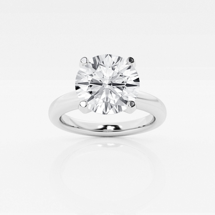 Badgley Mischka 3 ctw Round Lab Grown Diamond  Solitaire Engagement Ring